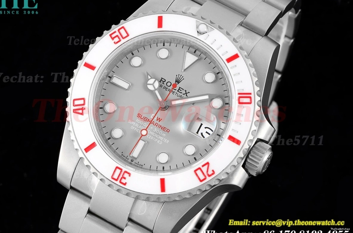 Submariner Grey VS3135 Dial SS SS 40mm 904L DIW VSF 0413